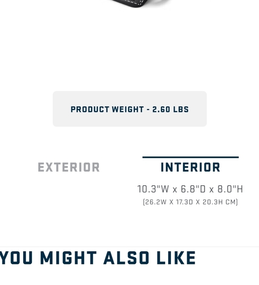 NEW YETI Charcoal Soft Cooler 8 - Picture 6 of 7